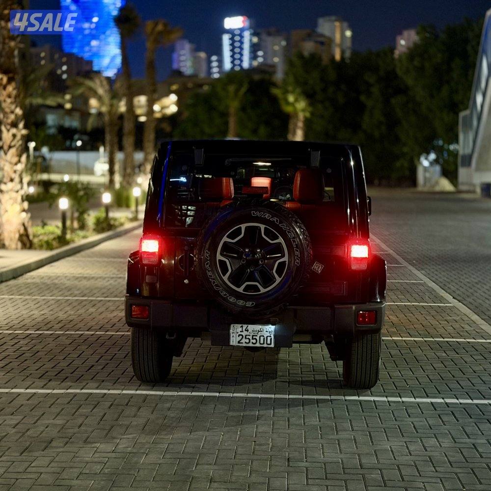 روبيكون ٢٠١٦ بحالة الوكالة / صبغ الوكاله / عداد 136 سيرفس وكالة1