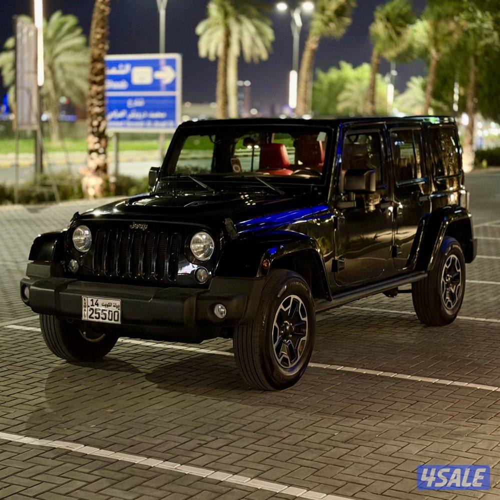 روبيكون ٢٠١٦ بحالة الوكالة / صبغ الوكاله / عداد 136 سيرفس وكالة2