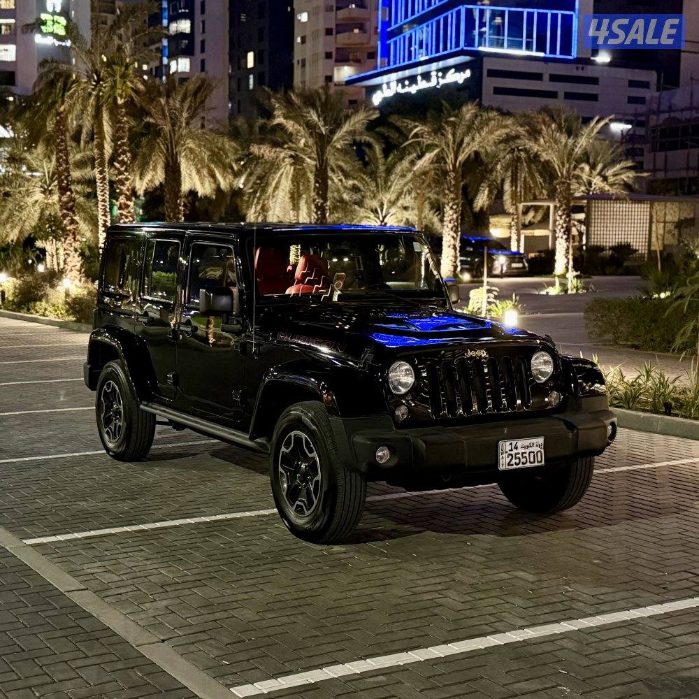 روبيكون ٢٠١٦ بحالة الوكالة / صبغ الوكاله / عداد 136 سيرفس وكالة3