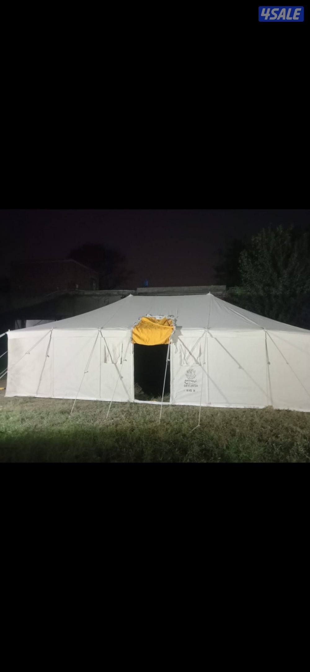 للبيع جديد خيام مشمع باكستانى فى خيام حصن الفارس للخيام14