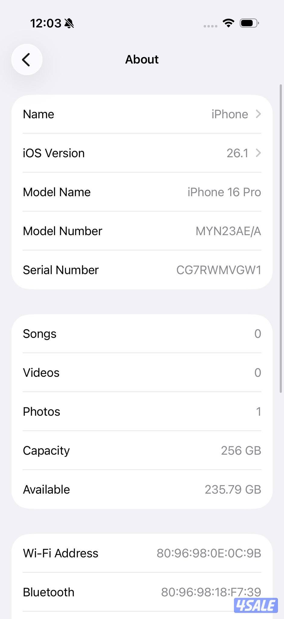 آيفون 16 برو – iPhone 16 Pro – 256GB – Desert Titanium11