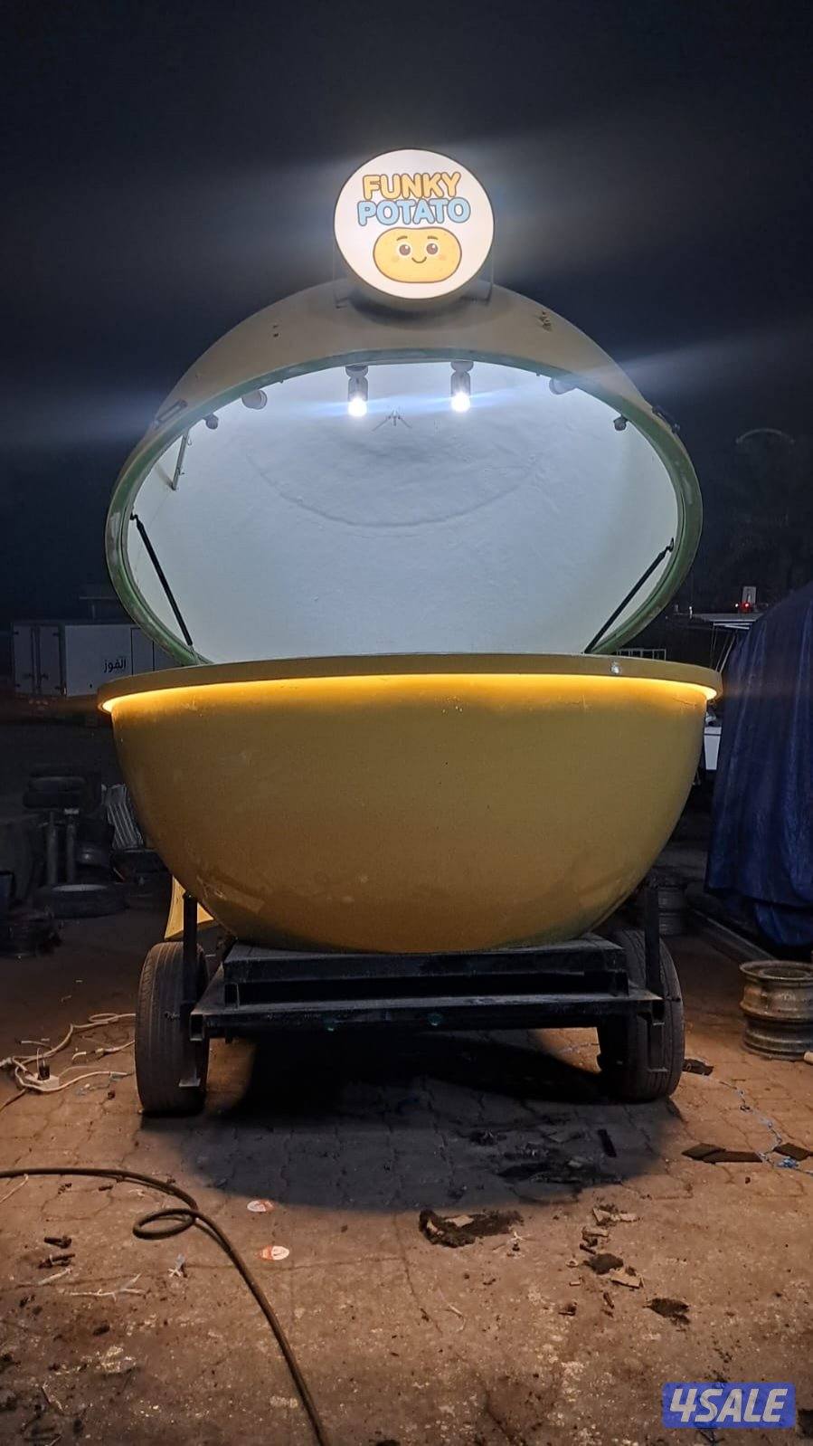 للبيع فود ترك ( قلص) يصلح لكذا نشاط بيعه سريعه1