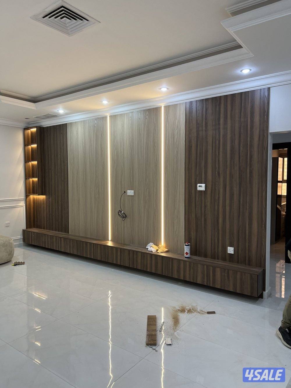 اعمال ديكورات الحديث وتفصيل كبدات خشبيه وتصليح ابواب8