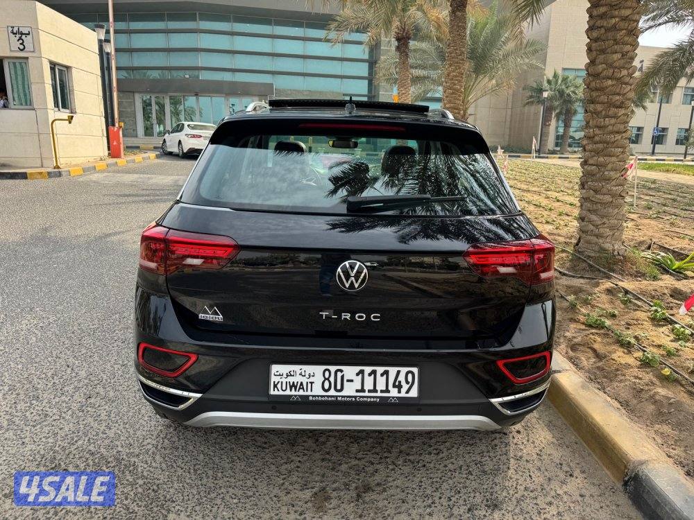 فولكس 1.4 T ROC تي روك 2024 ماشي 32 سيرفس وكاله تحت الكفاله نظيف جدا3
