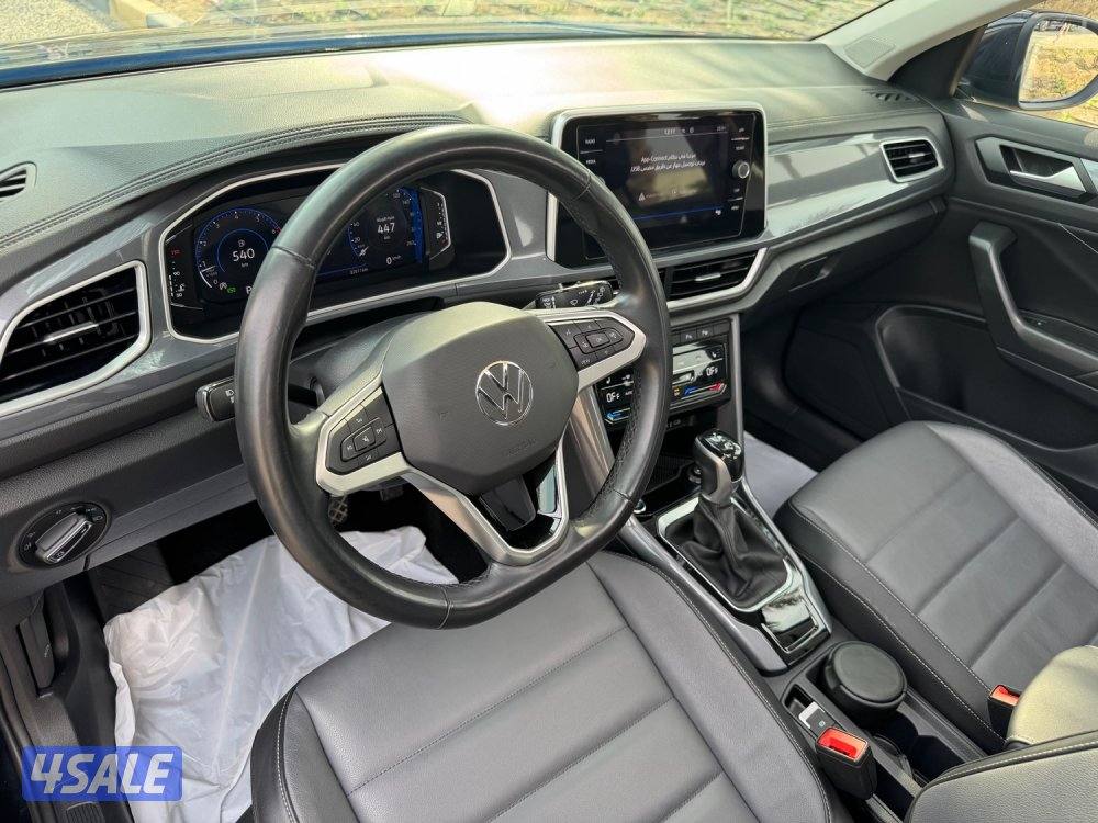 فولكس 1.4 T ROC تي روك 2024 ماشي 32 سيرفس وكاله تحت الكفاله نظيف جدا8