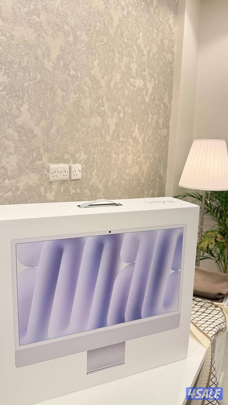 سيلفر iMac M4 –512GB SSD شبه جديد تمامًا1
