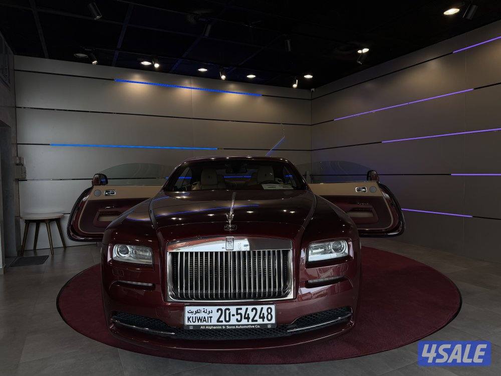 ROLLS ROYCE WRAITH _ عداد قليل _ وارد الغانم _ صبغ الوكاله اوردر خاص1