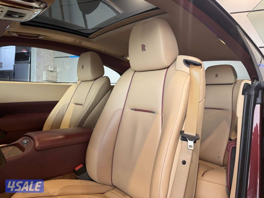 ROLLS ROYCE WRAITH _ عداد قليل _ وارد الغانم _ صبغ الوكاله اوردر خاص4