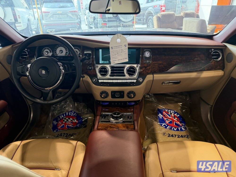 ROLLS ROYCE WRAITH _ عداد قليل _ وارد الغانم _ صبغ الوكاله اوردر خاص9