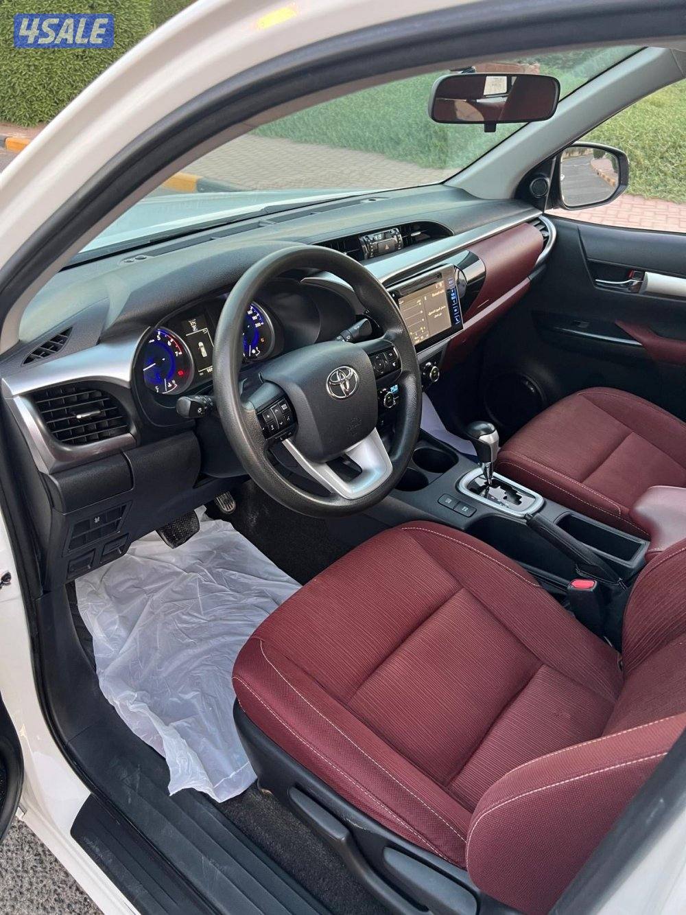 هايلكس 2019 قير اوتوماتيك فل اوبشن ماشي 140 الف بحاله جديده شرط الفحص9