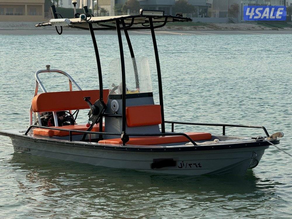 للبيع طراد الجريوي ١١.٥ قدم5