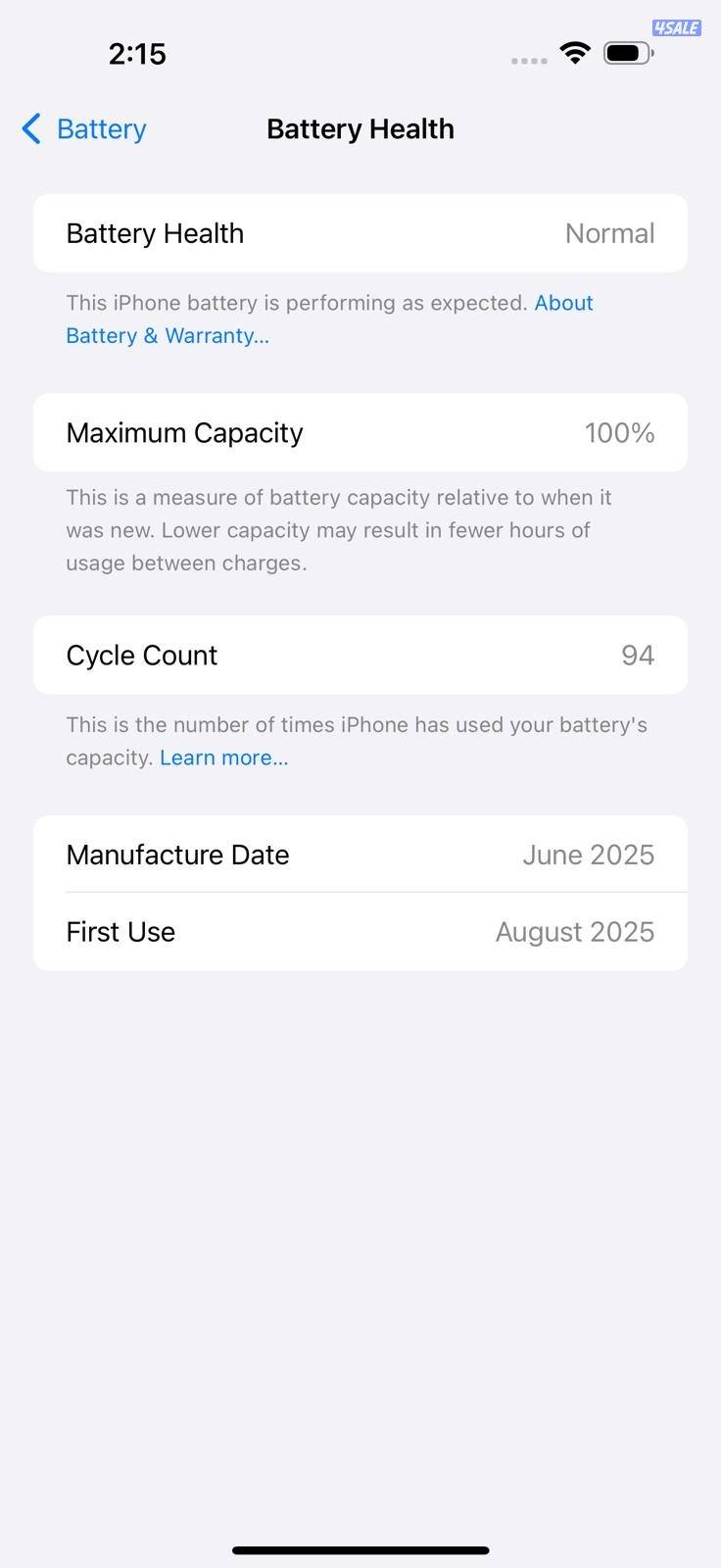 آيفون 16 برو ماكس iPhone 16 Pro Max 256GB Nutral Titanium8