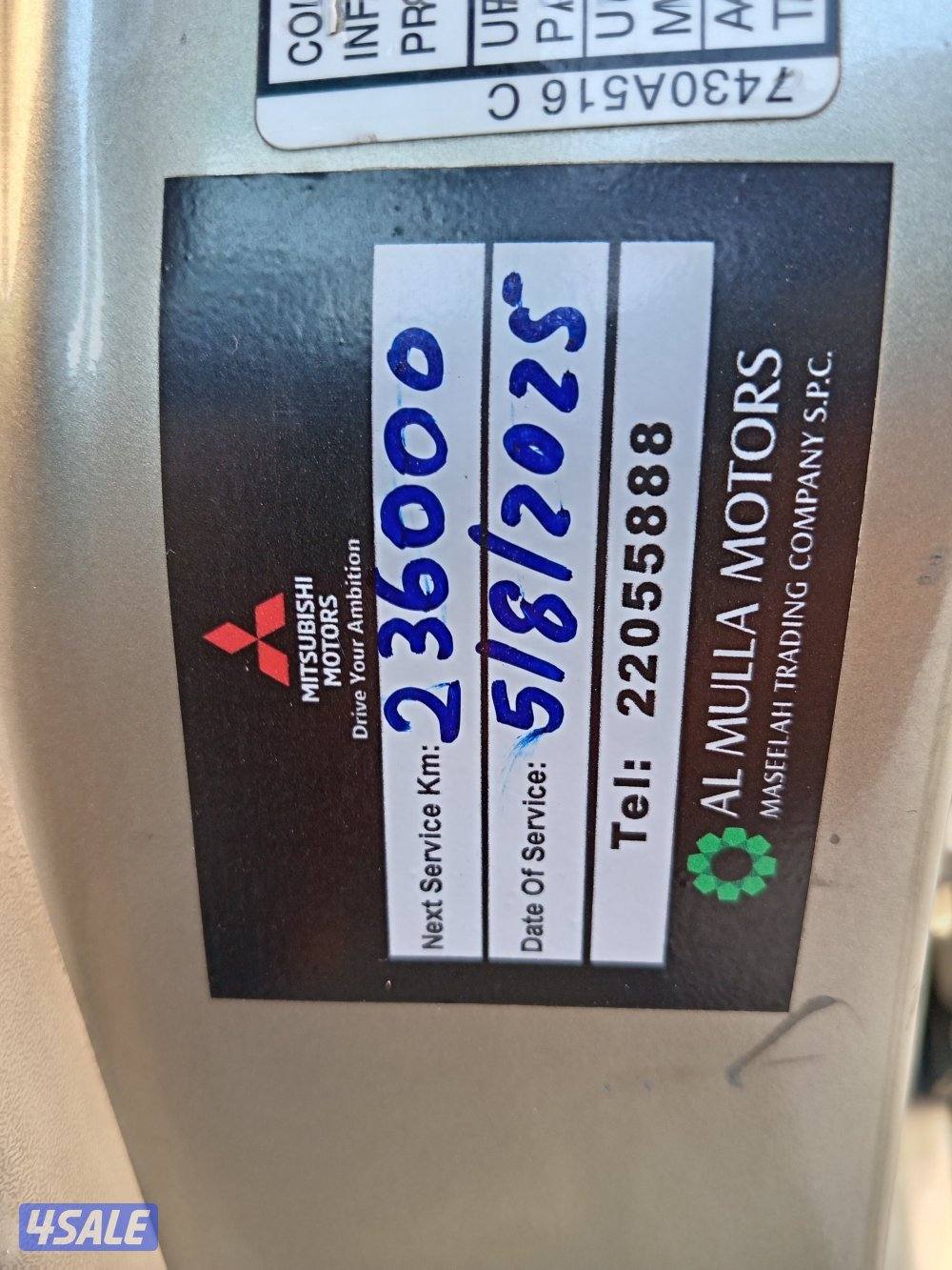 للبيع باجيرو فل اوبشن موديل 201010