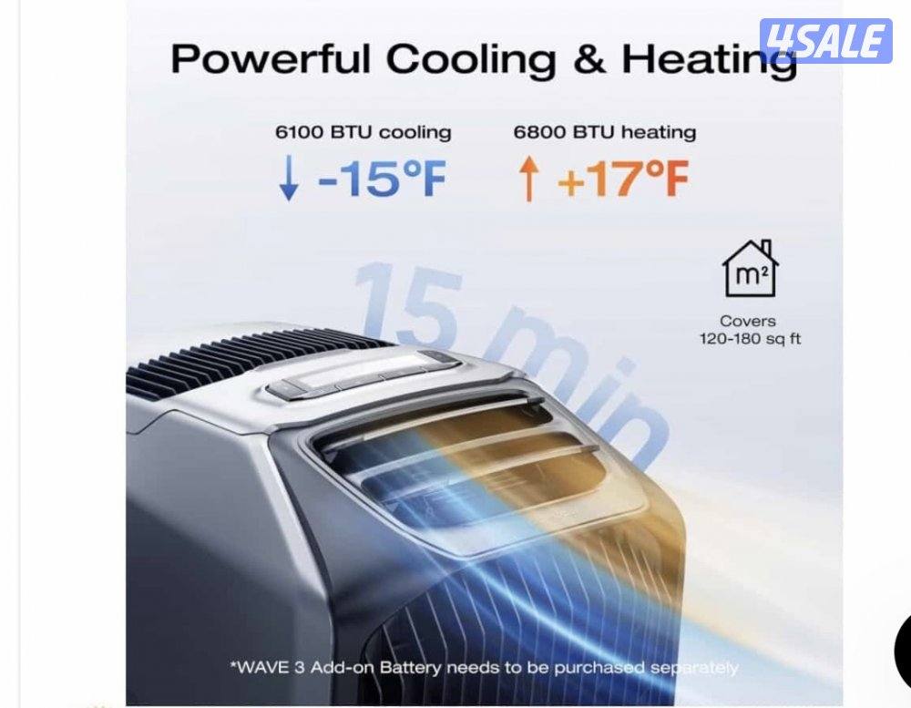 مكيف ودفايه Ecoflow الشهيره0