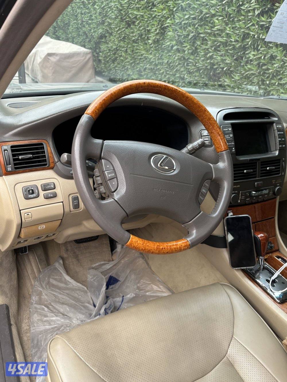للبيع لكزس ls 430 المديل 2005 الممشى 293 ا3