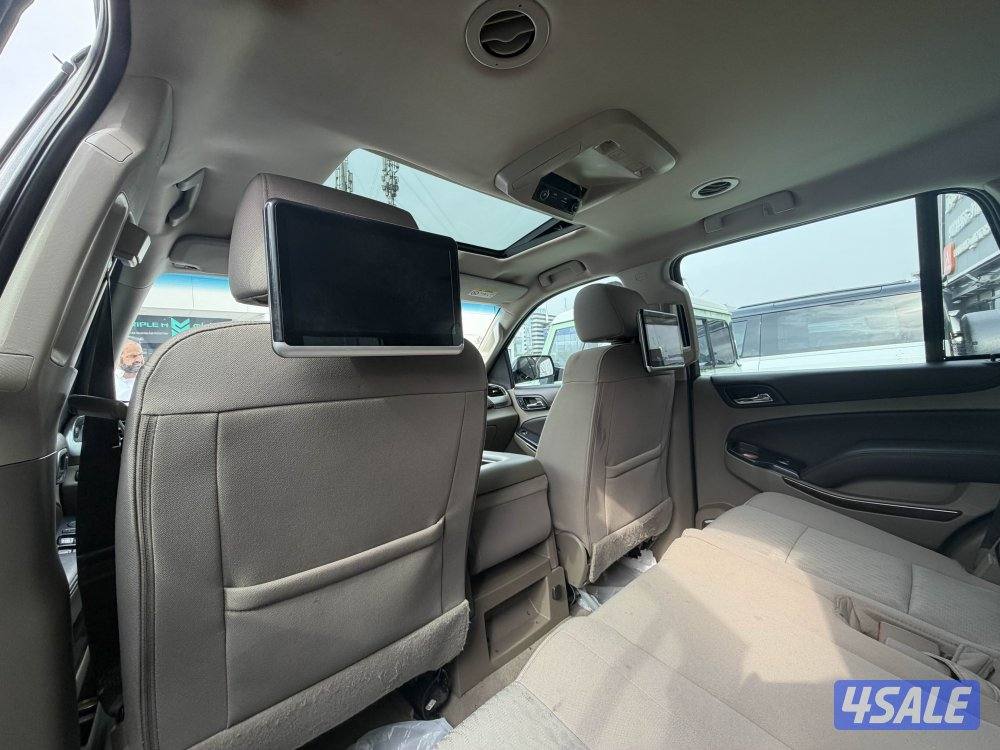 تاهو موديل 2019 عداد 118 الف كم وكالة الكويت الغانم فتحه شاشات خلفيه2