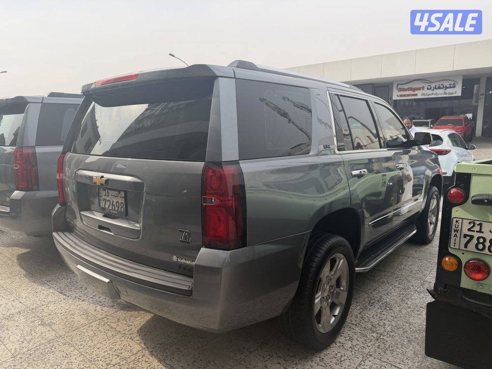 تاهو موديل 2019 عداد 118 الف كم وكالة الكويت الغانم فتحه شاشات خلفيه5