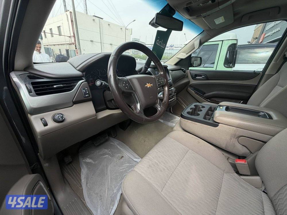 تاهو موديل 2019 عداد 118 الف كم وكالة الكويت الغانم فتحه شاشات خلفيه10