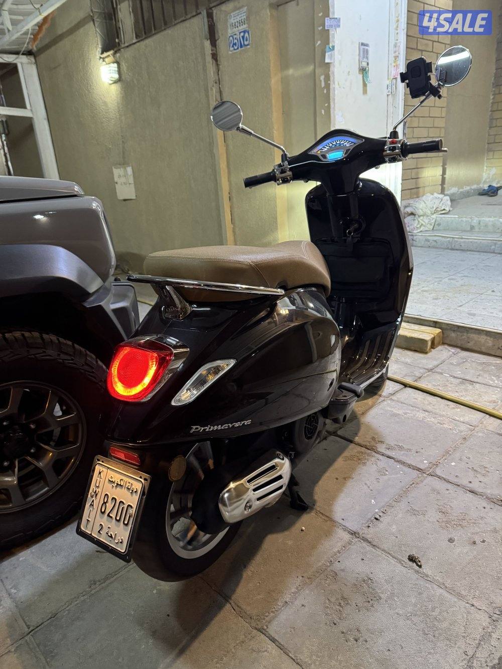 فيسبا اصلي إيطالي بحاله الوكاله تحت الكفاله0