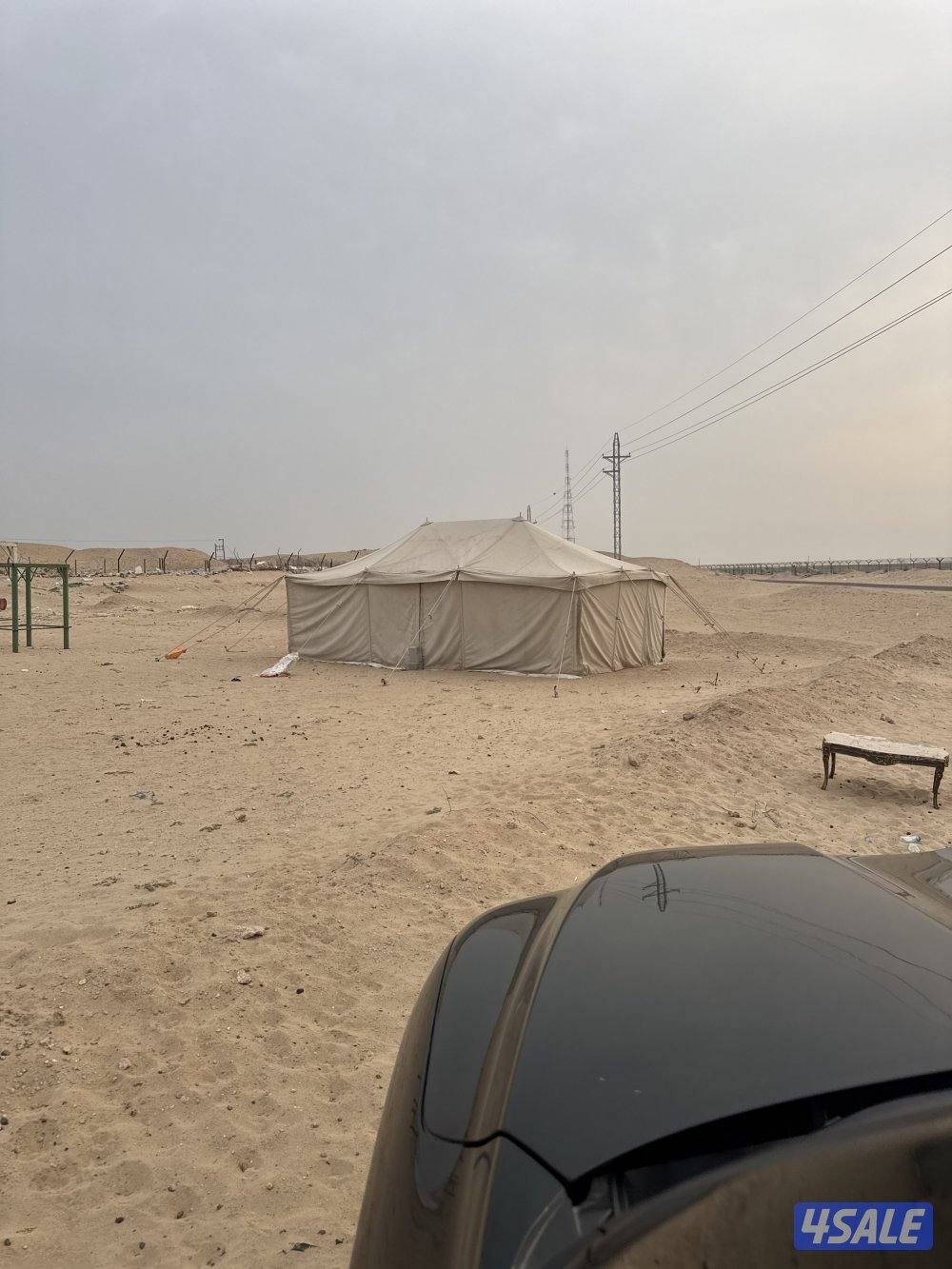 مخيم للبيع  عدد 6 خيام احجام متفرقه مع الفرش 2 برج تانكي. وحمام كيرلي2