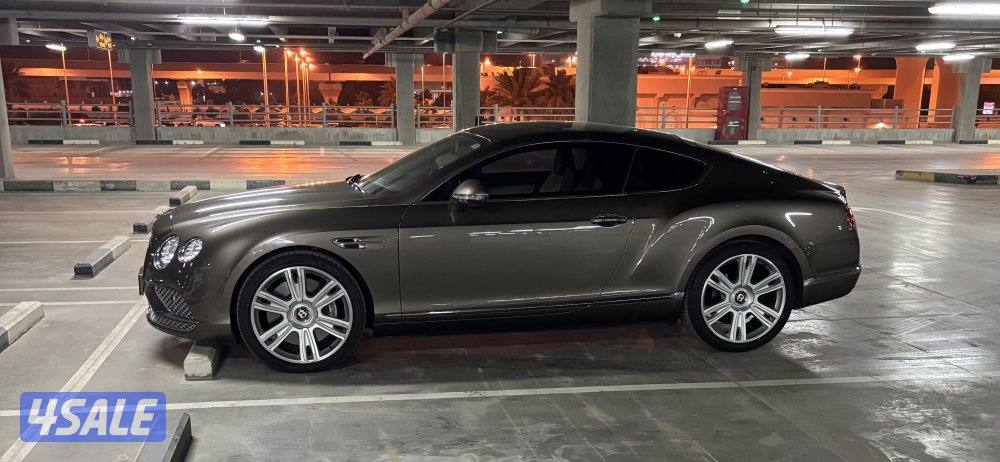 بنتلي كونتيننتال GT — موديل 2016 — V8 توين تيربو نظيف جدا8