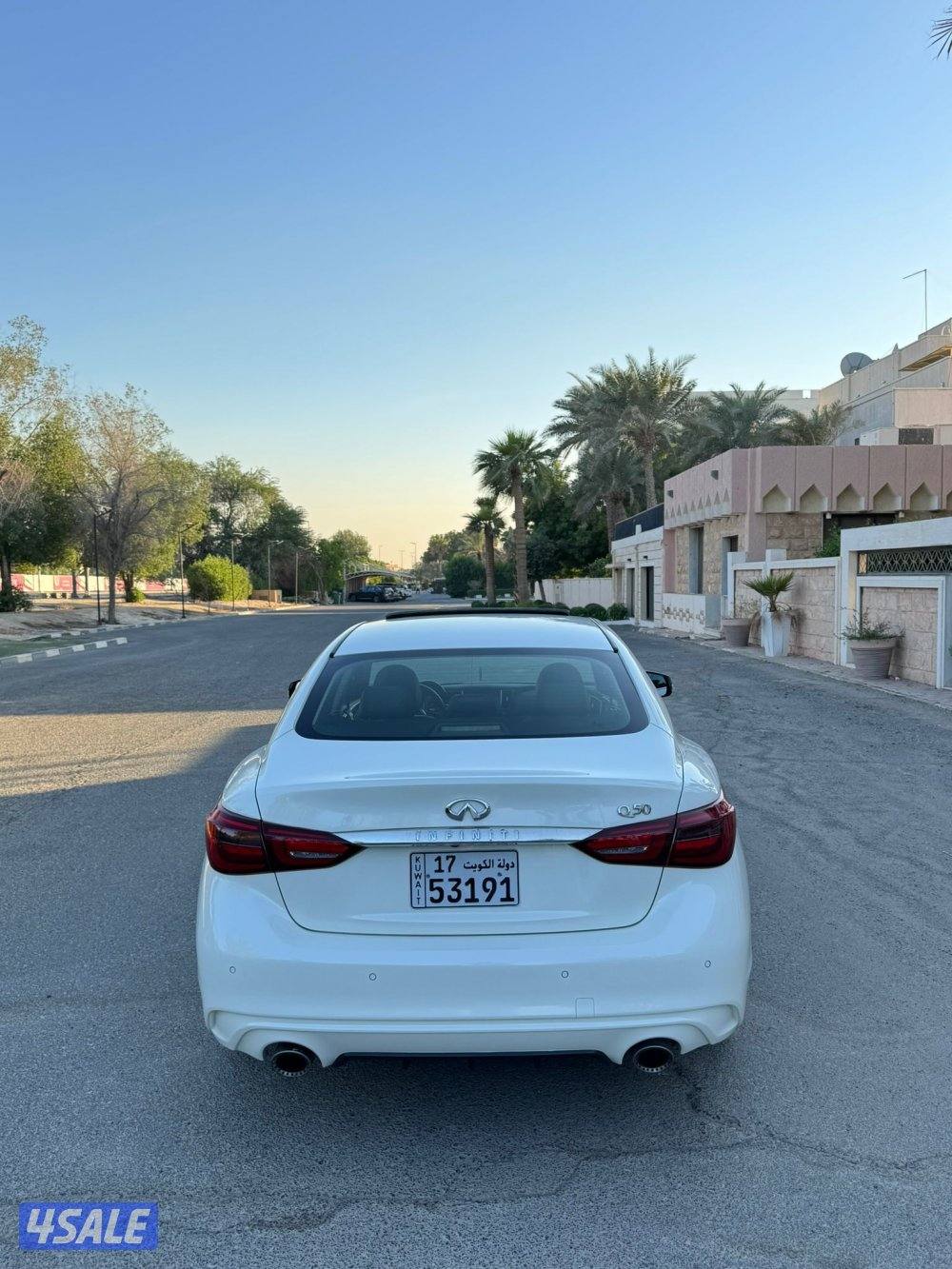 للبيع انفنتي ò50 موديل 20195