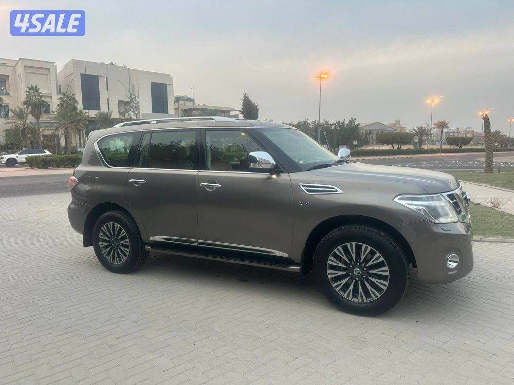 باترول بلاتنيوم موديل 2015 ماشي 140 سيرفسات وكاله1