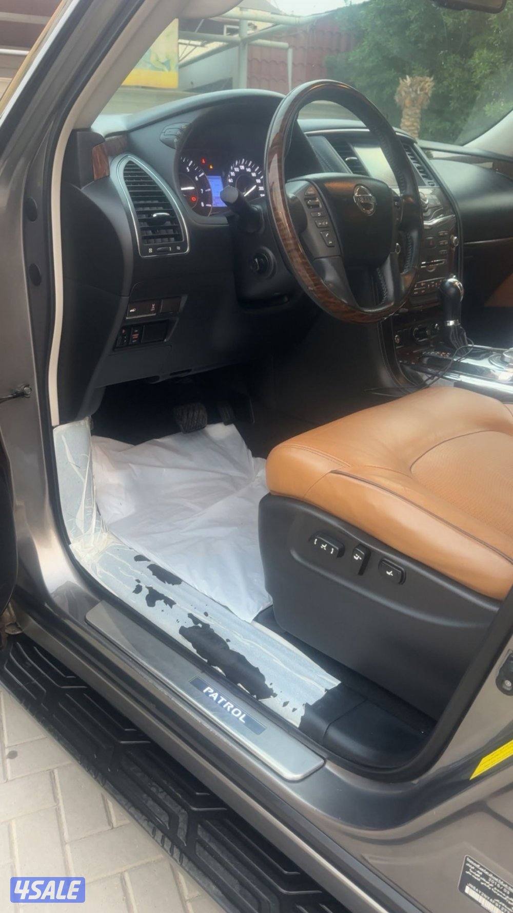 باترول بلاتنيوم موديل 2015 ماشي 140 سيرفسات وكاله2