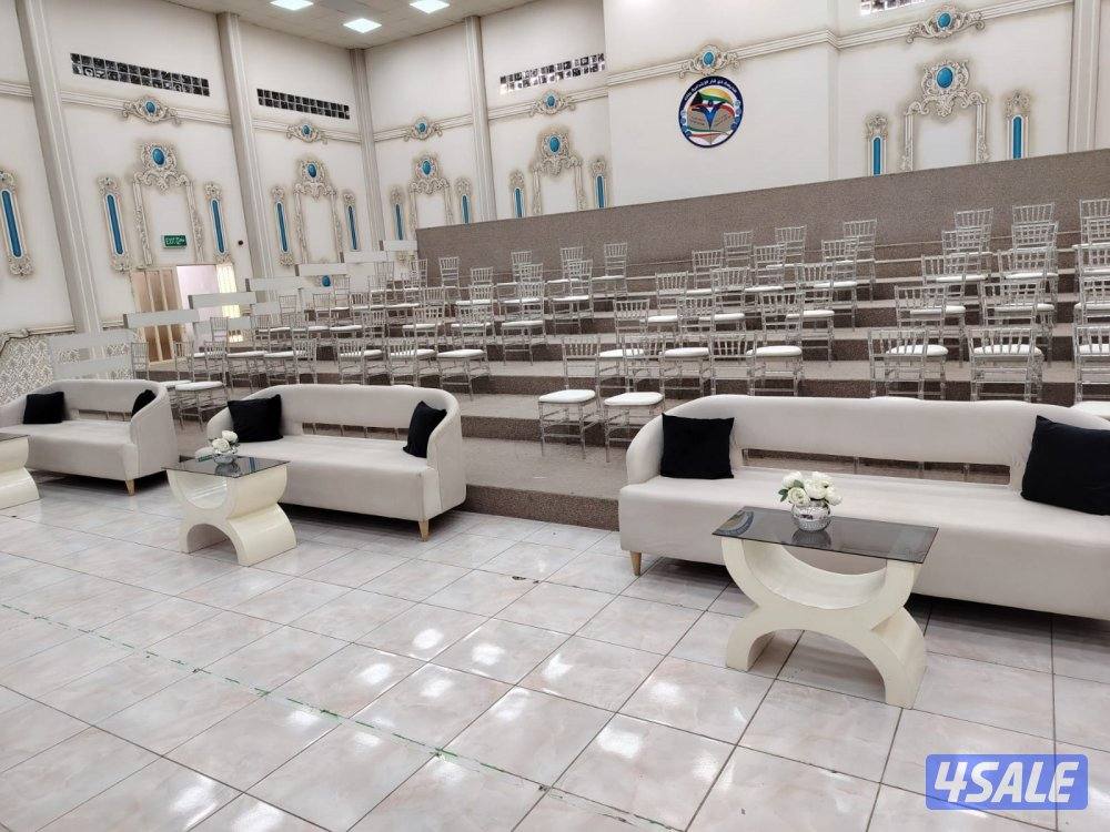 تأجير كراسي وطاولات/تأجير كنف /بنشات تسكير حدائق ومنازل/3