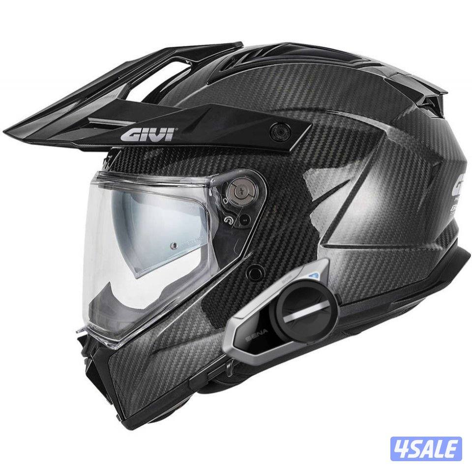 خوذة  GIVI Carbon مع سماعة سينا0