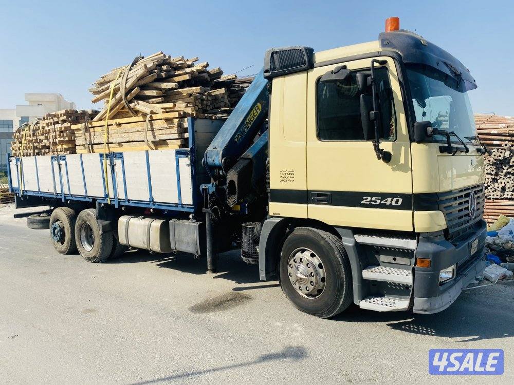 لوري كرين لتاجير ونقل جميع مواد البناء وقرف الكيربي2