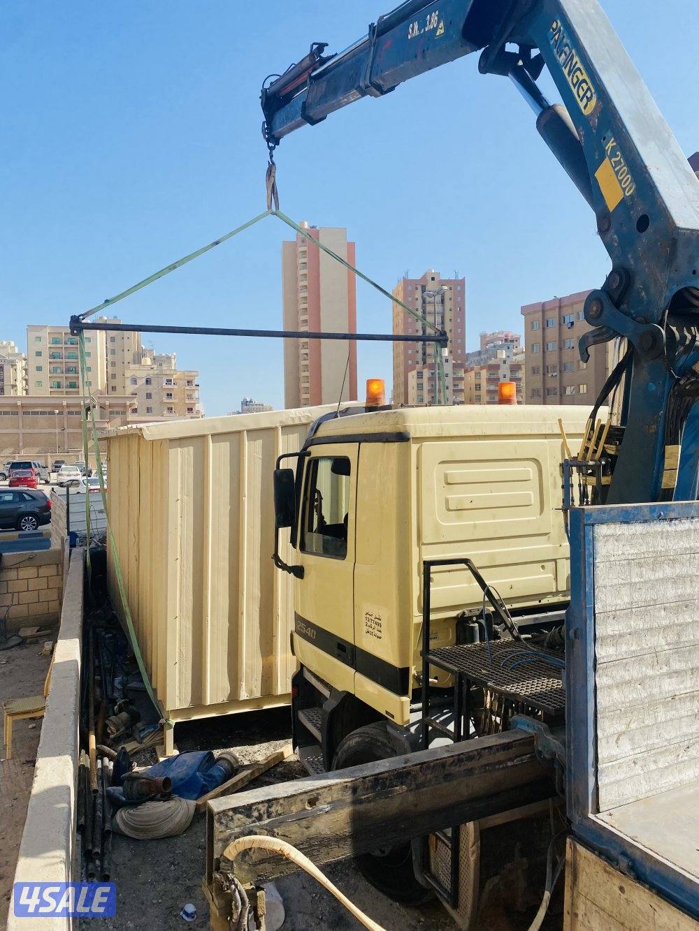 لوري كرين لتاجير ونقل جميع مواد البناء وقرف الكيربي4