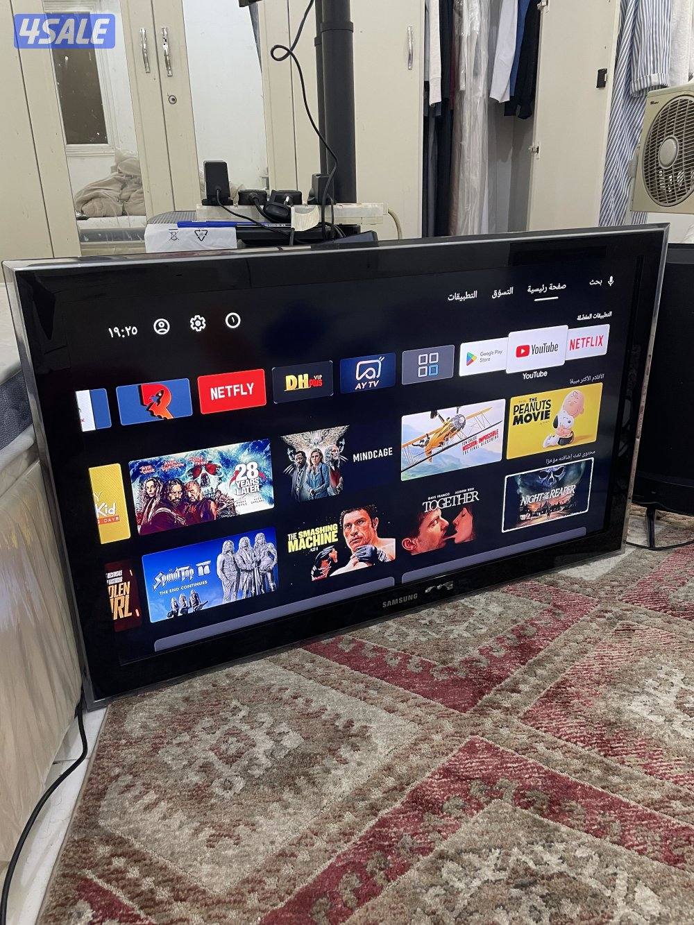 للبيع تلفزيون 42 بوصه سامسونج نظيف متوفر توصيل0