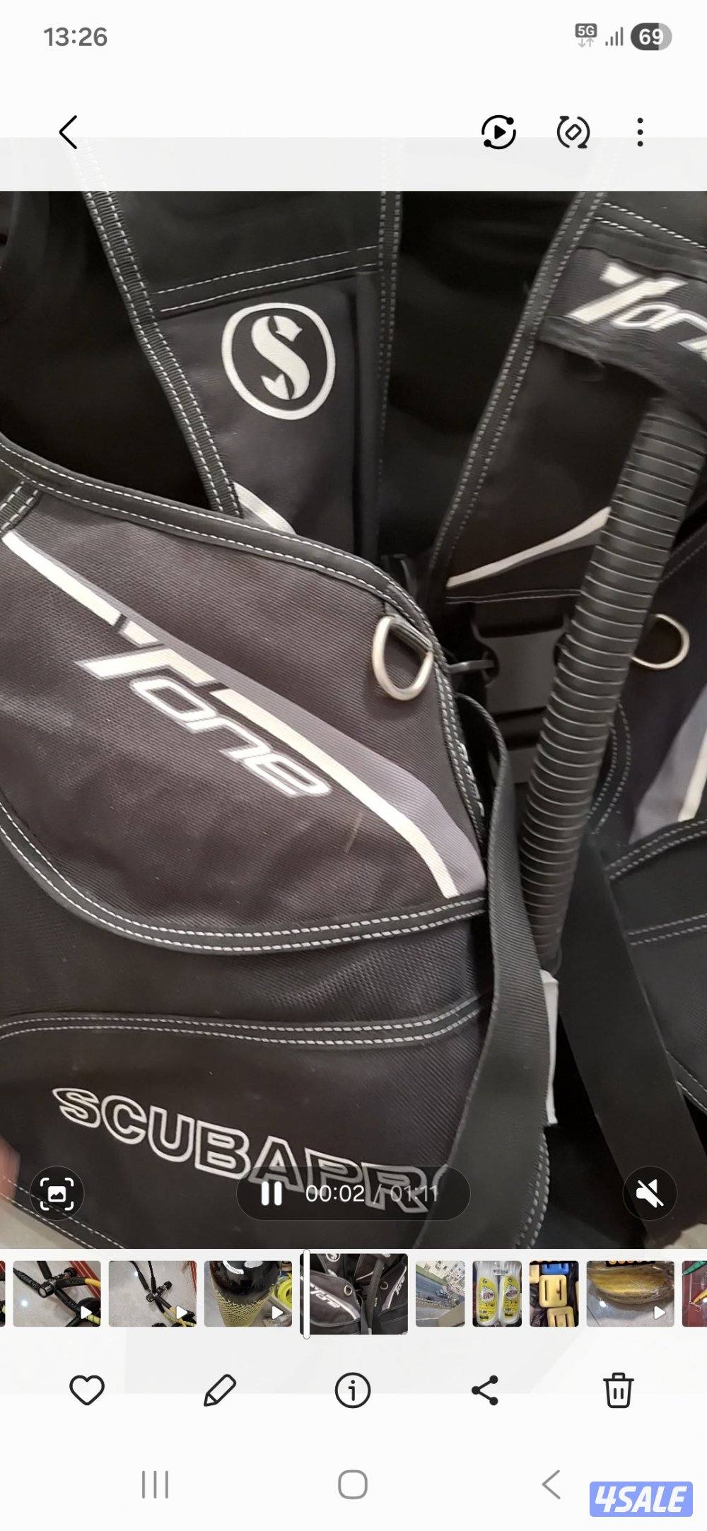 باكج جق الأصلي معدات غوص4