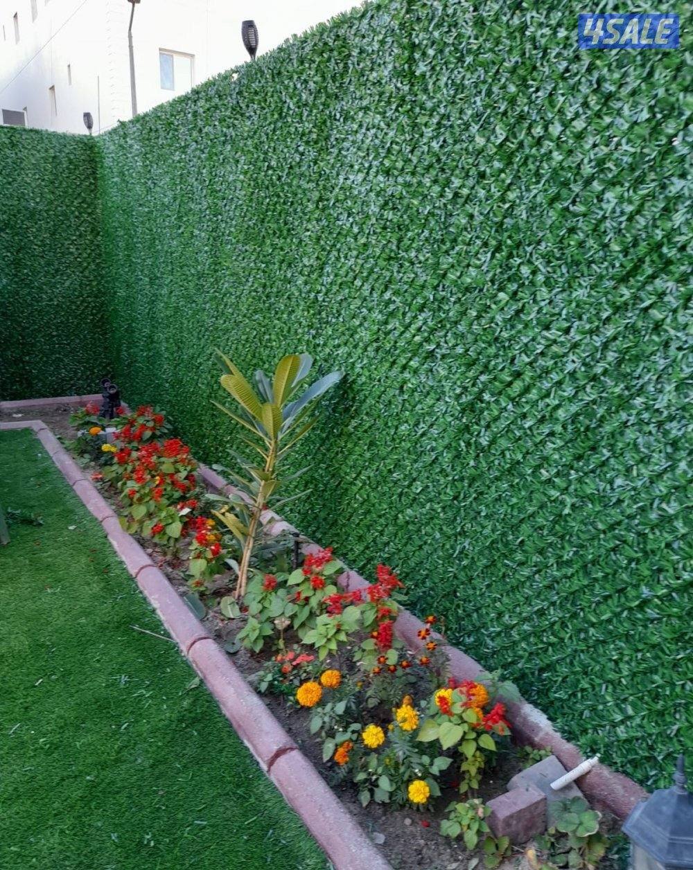 تنسيق وصيانة الحدائق تركيب ثيل طبيعي وثيل صناعي وزراعة الورود وقص الأش13