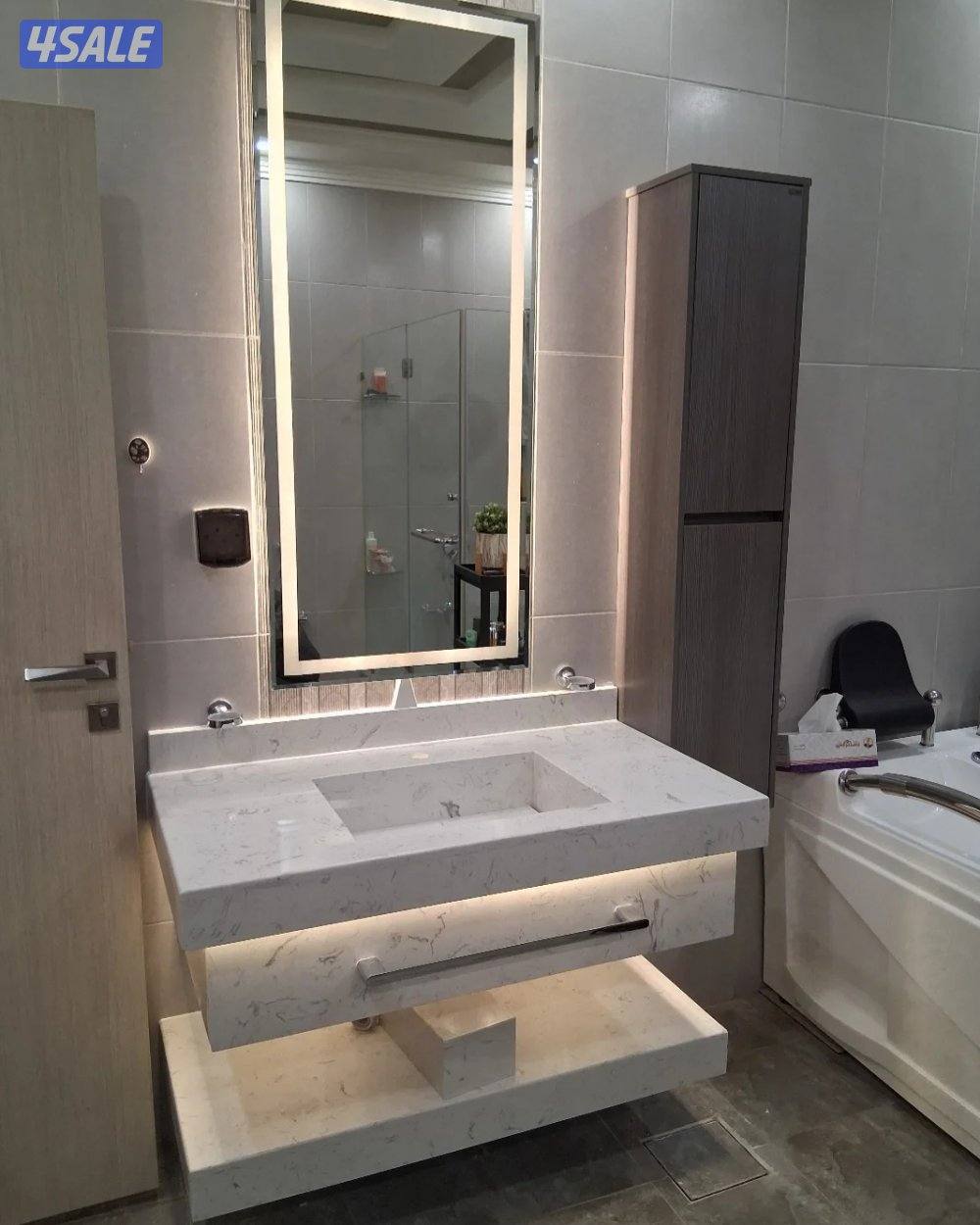 تفصيل مغاسل رخام طبيعي وصناعى حسب الطلب ابو هشام8