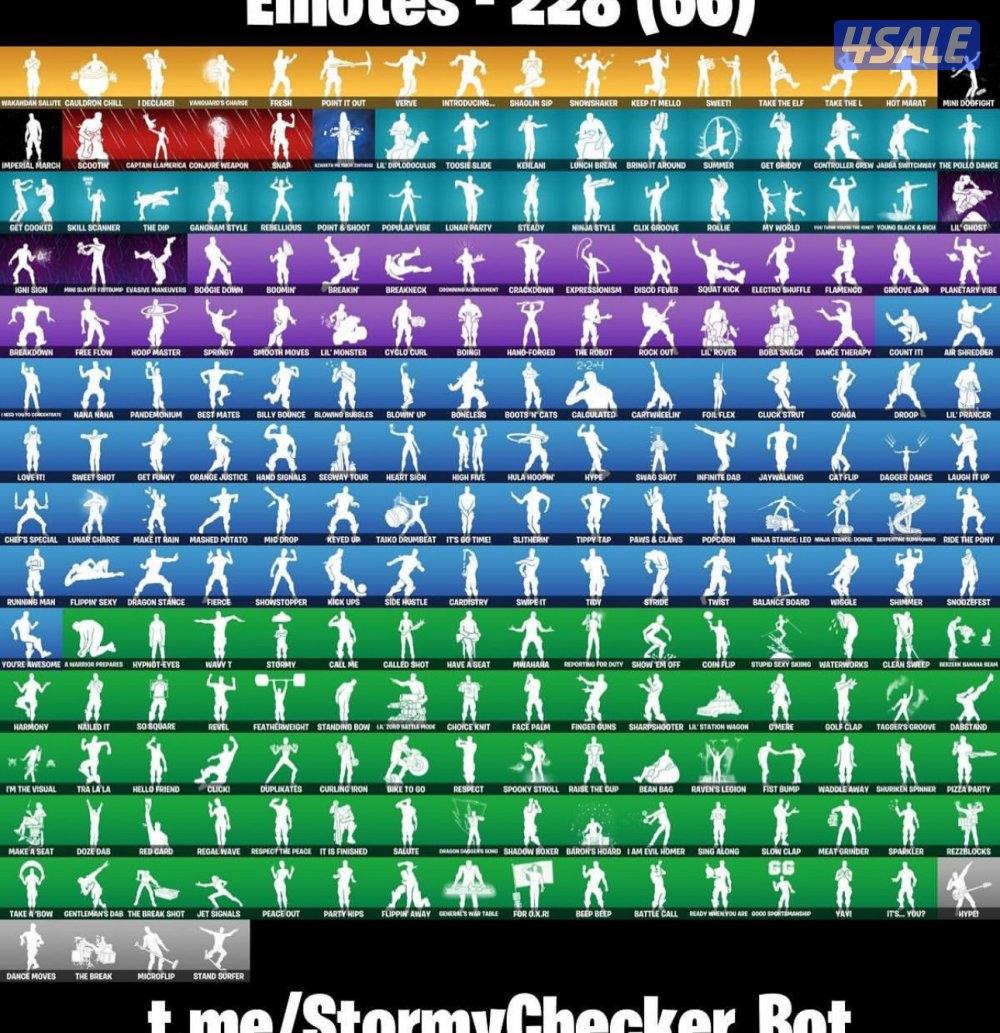 حساب فورت نوادر وايد كت ترافيس سيزون 3 320+ سكن3