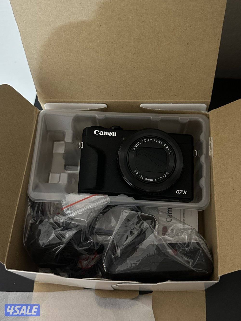 كاميرا كانون g7x m iii جديدة شاشة لمس2