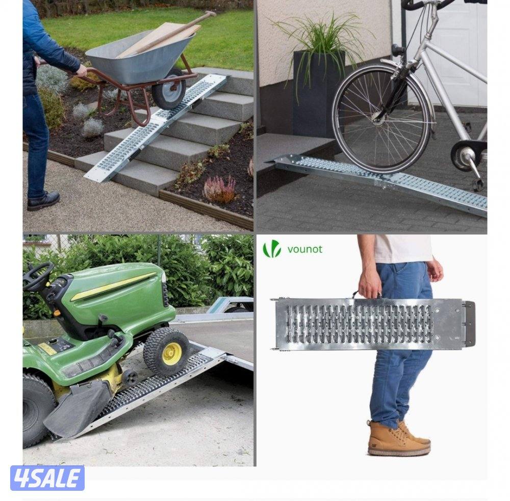 رمبة ألمنيوم جدد، الطول ١٦٠سنتم العرض ٢٢.٥ سنتم، تتحمل لغاية ٢٠٠ كيلو.5