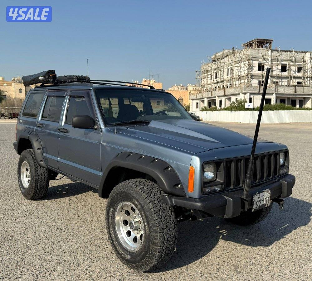 بحالة ممتازة جيب شروكي 1997 قير اتوماتيك دبل قير مجهز رحلات مسجل بدفتر1