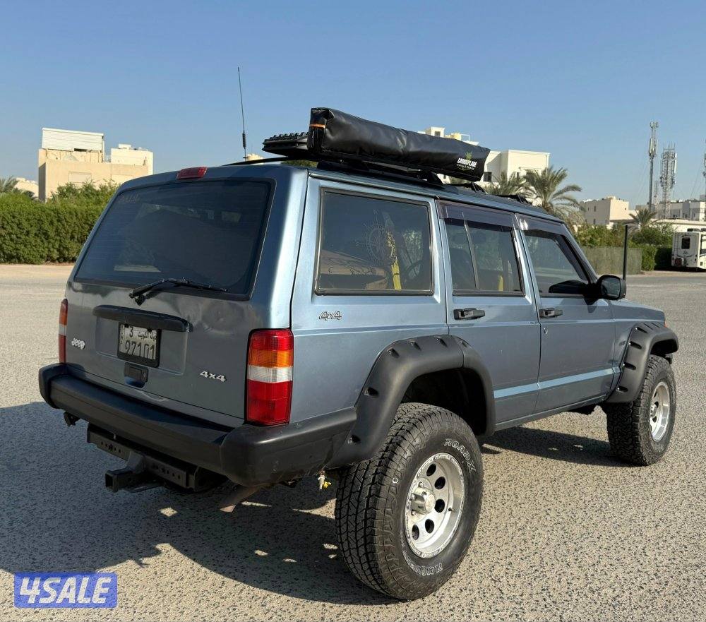 بحالة ممتازة جيب شروكي 1997 قير اتوماتيك دبل قير مجهز رحلات مسجل بدفتر5