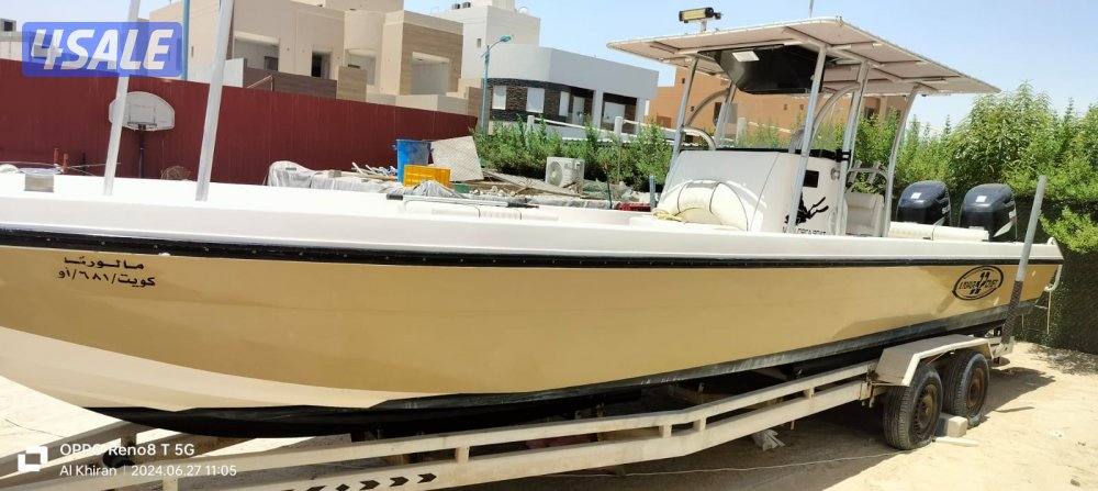 للبيع المهلب 32 قدم موديل 2013 مكاين x2/300 فور استروك1