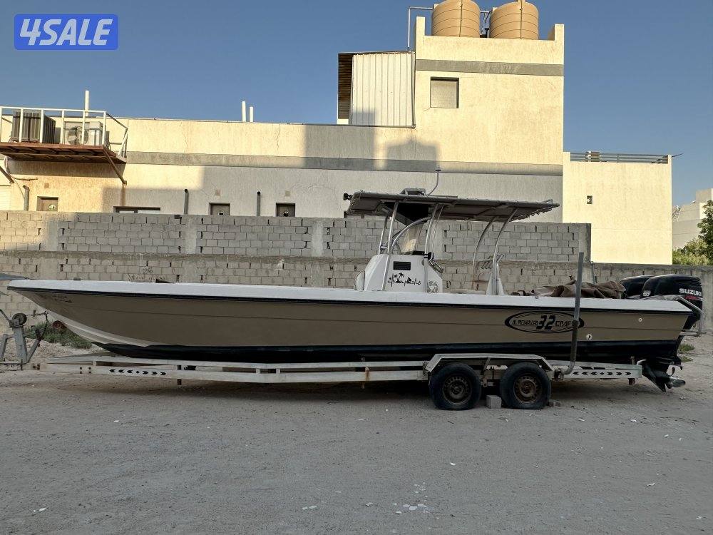 للبيع المهلب 32 قدم موديل 2013 مكاين x2/300 فور استروك2