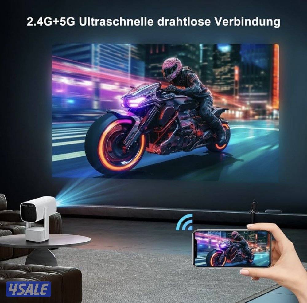 بروجكتر علي الشحن 4K2