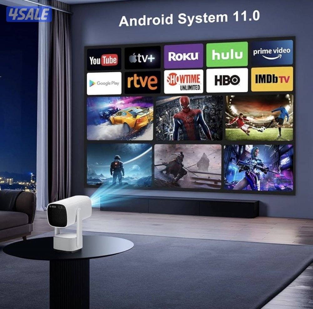 بروجكتر علي الشحن 4K4