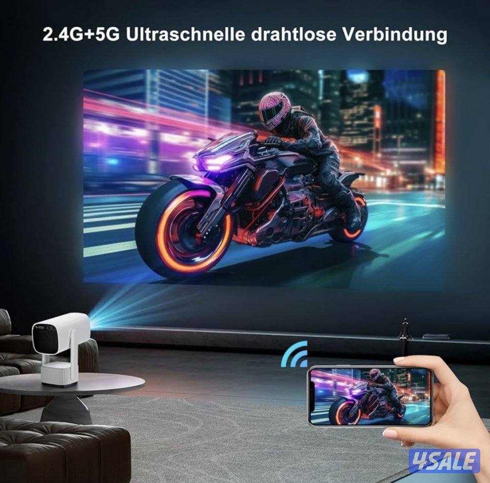 بروجكتر علي الشحن 4K9