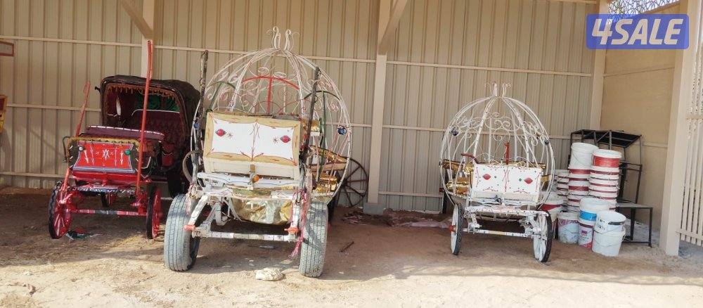 للبيع حناطير صناعة مصريه تركب على البوني والخيل العاديه0