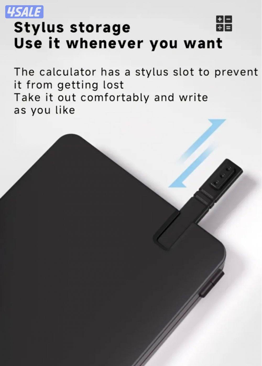 آلة حاسبة علمية مع شاشة كتابة
 Scientific Calculator with Writing Pad4