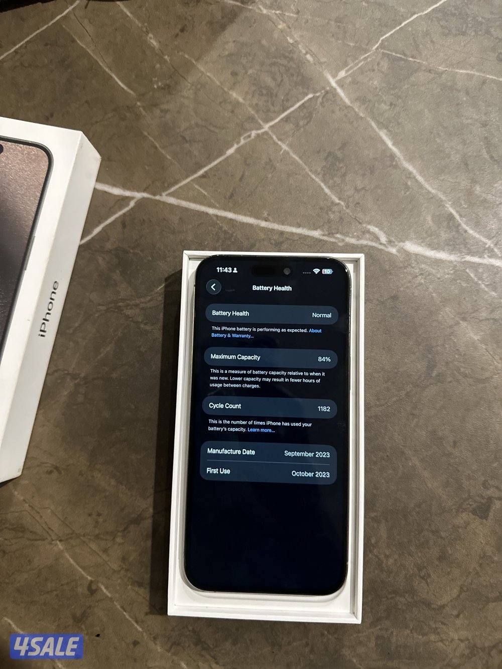 ايفون 15 256GB تيتانيوم2