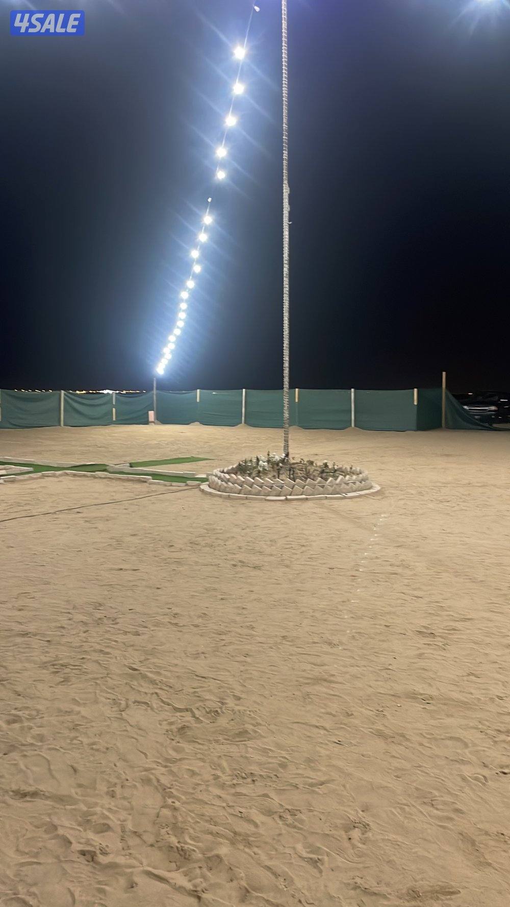 مخيم كامل للبيع مع الموقع بس يحتاج تنظيف ونصب مكانه الارتال يسار6